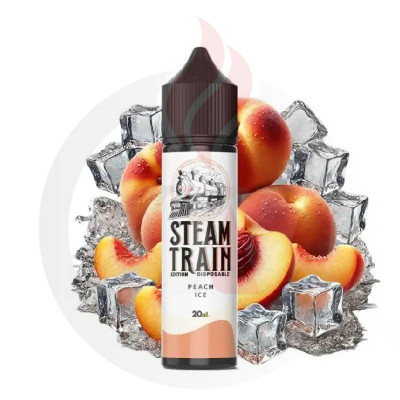 Steam Train Peach Ice 20/60ml Flavour Shots Steam Train Peach Ice 20/60ml Flavour Shots